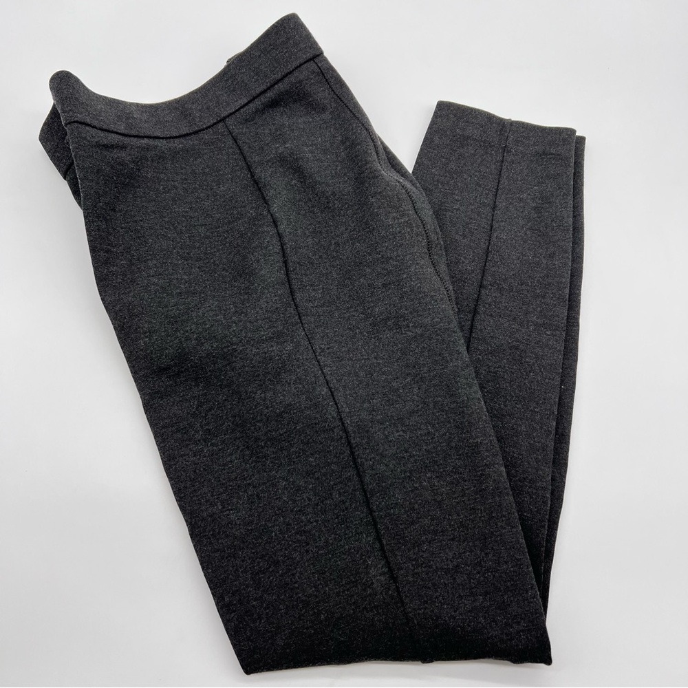 J. Crew Pixie Women’s Charcoal Gray Cigarette Pants w/Seams Down Back of Thighs